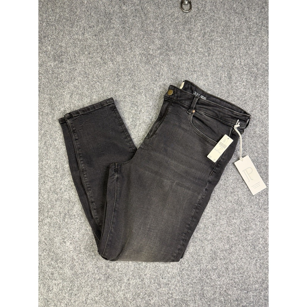 Women's Pilcro Black High Rise Skinny Jeans Size 33 Tall New With Tags Stretch